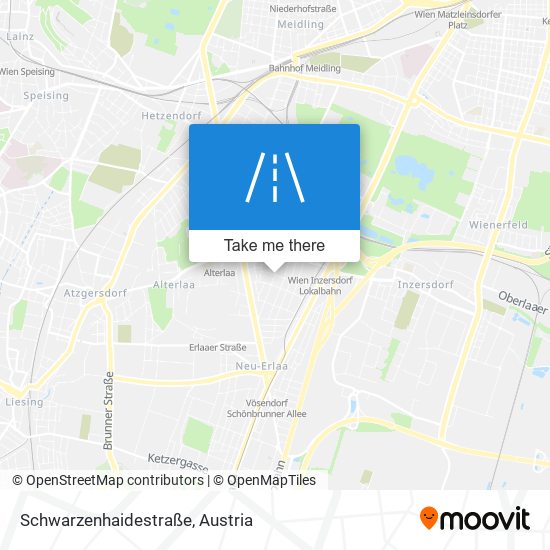 Schwarzenhaidestraße map