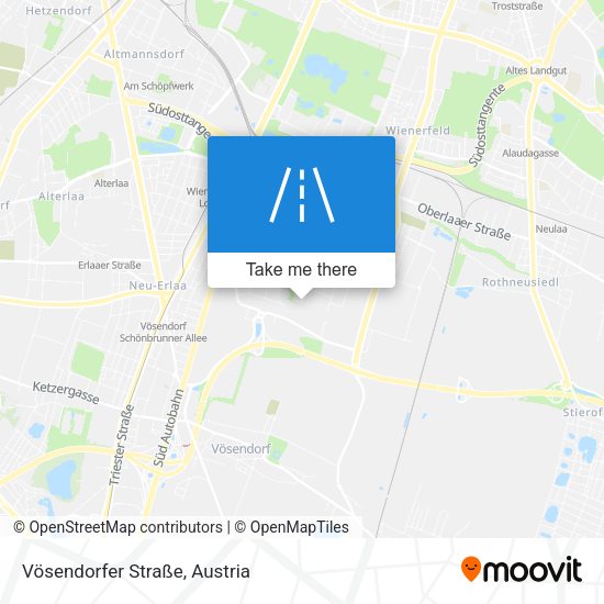 Vösendorfer Straße map