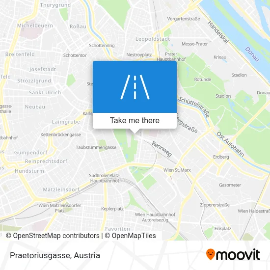 Praetoriusgasse map