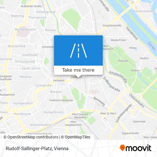 Rudolf-Sallinger-Platz map