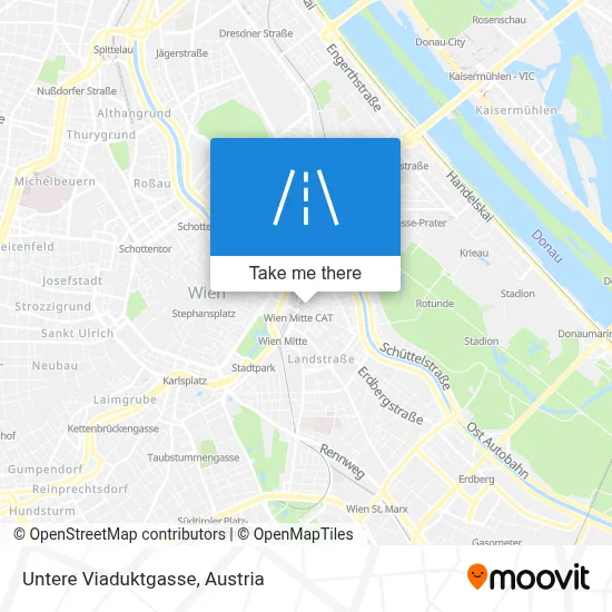 Untere Viaduktgasse map
