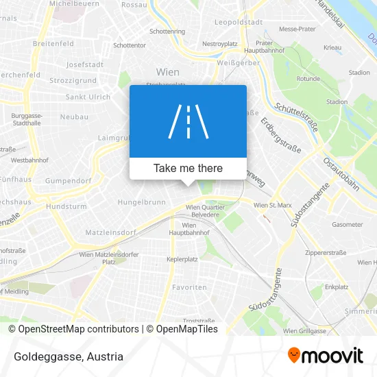 Goldeggasse map