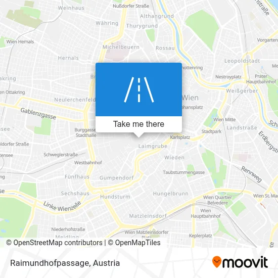 Raimundhofpassage map