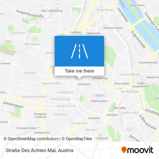 Straße Des Achten Mai map