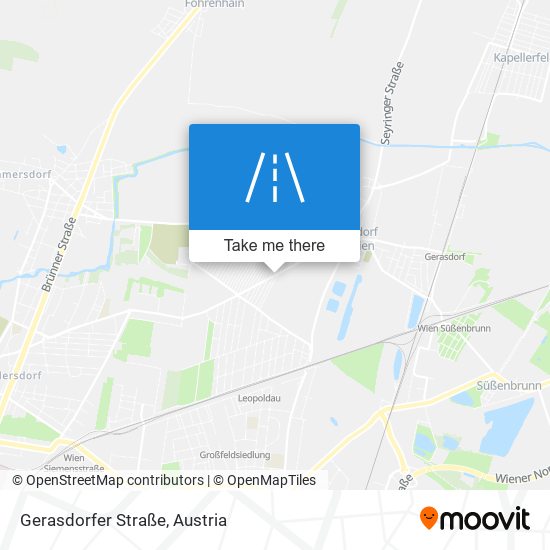 Gerasdorfer Straße map