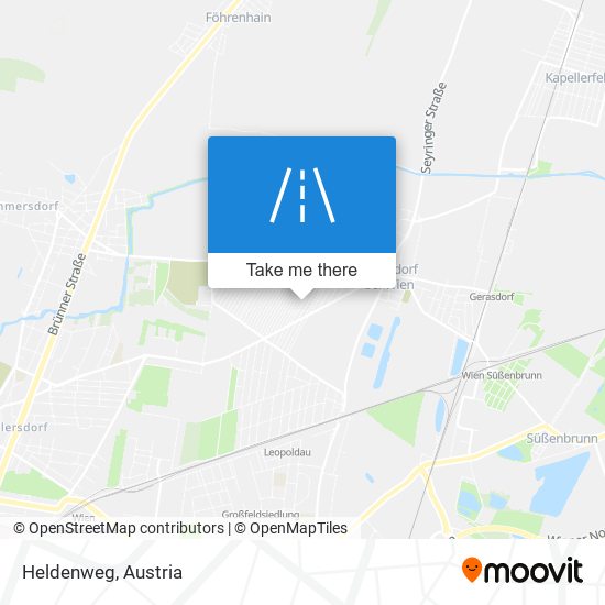 Heldenweg map