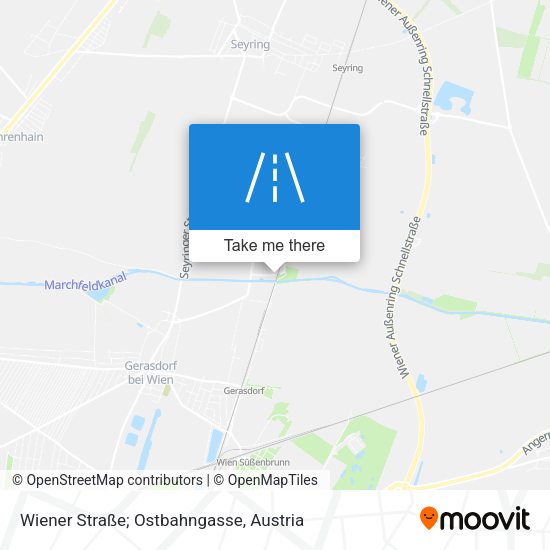 Wiener Straße; Ostbahngasse map