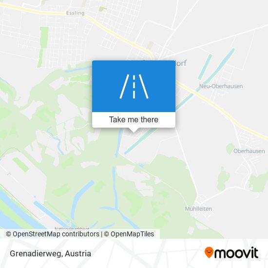 Grenadierweg map