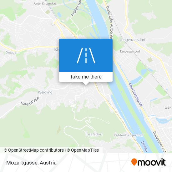 Mozartgasse map