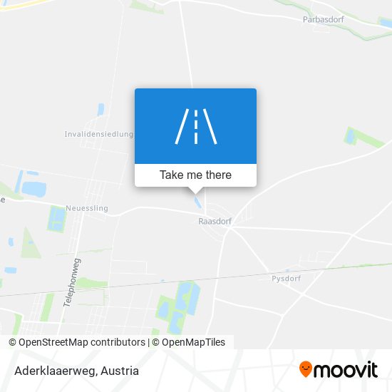 Aderklaaerweg map