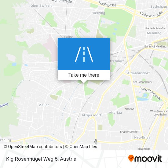 Klg Rosenhügel Weg 5 map
