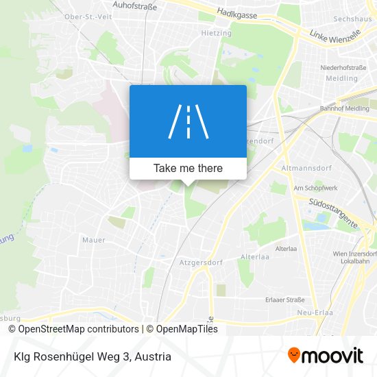 Klg Rosenhügel Weg 3 map
