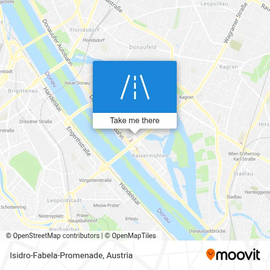 Isidro-Fabela-Promenade map