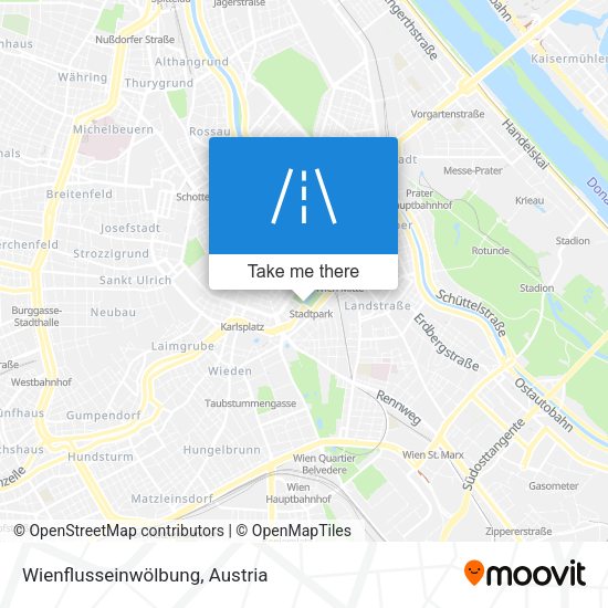 Wienflusseinwölbung map