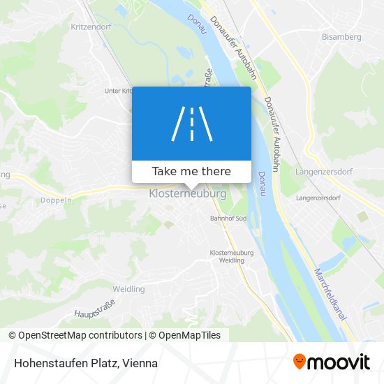 Hohenstaufen Platz map