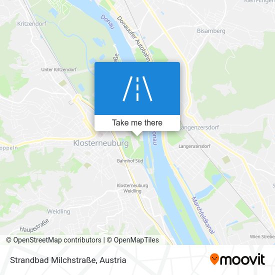 Strandbad Milchstraße map