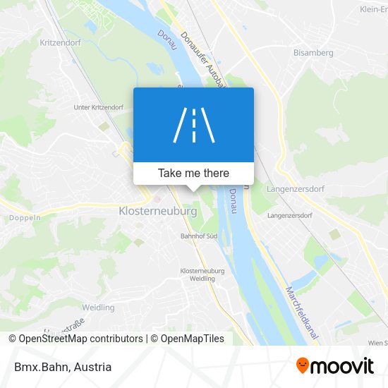 Bmx.Bahn map