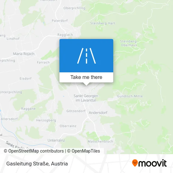 Gasleitung Straße map