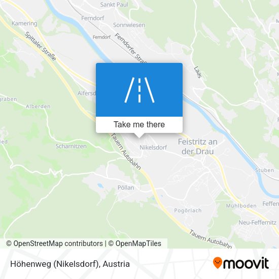 Höhenweg (Nikelsdorf) map