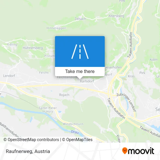 Raufnerweg map