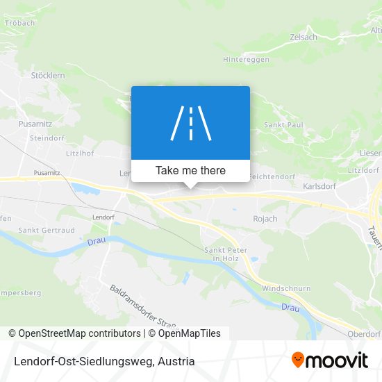 Lendorf-Ost-Siedlungsweg map
