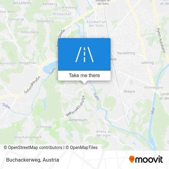 Buchackerweg map