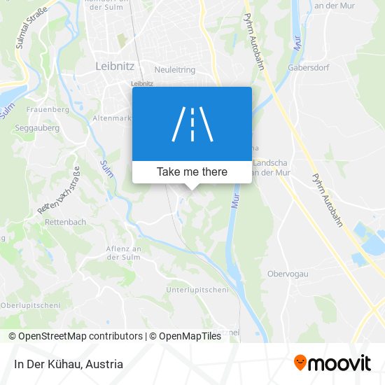 In Der Kühau map