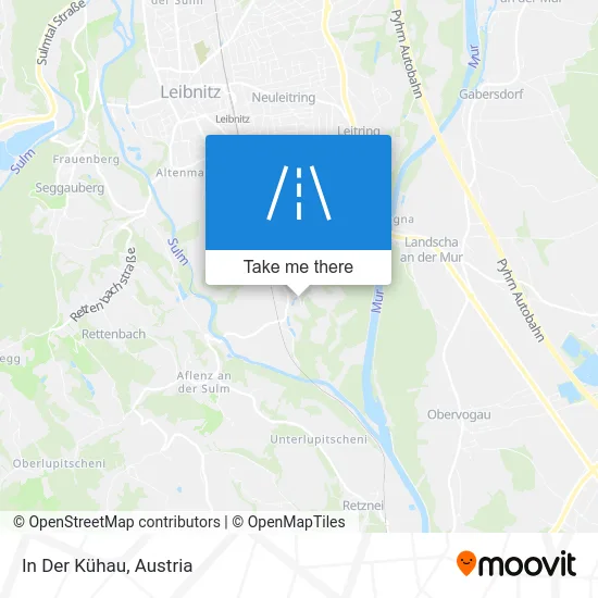 In Der Kühau map