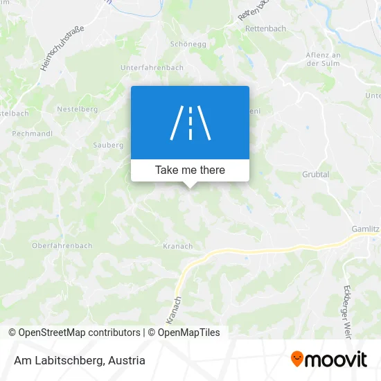 Am Labitschberg map