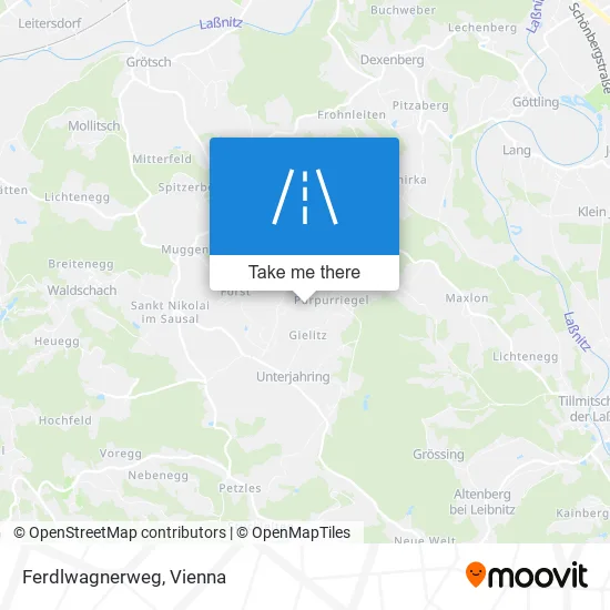 Ferdlwagnerweg map