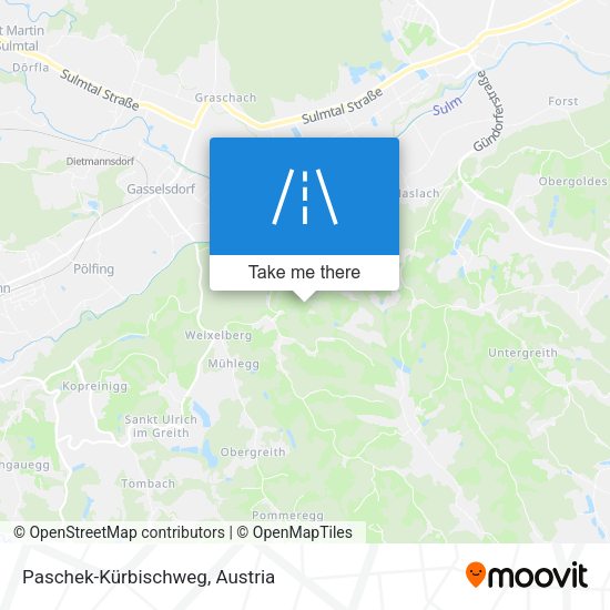 Paschek-Kürbischweg map