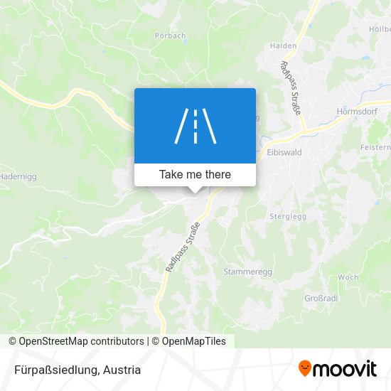 Fürpaßsiedlung map