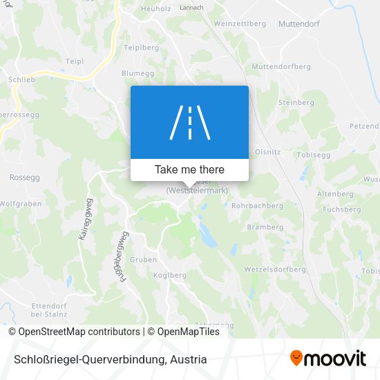 Schloßriegel-Querverbindung map