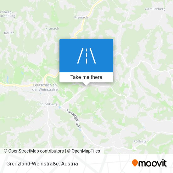Grenzland-Weinstraße map