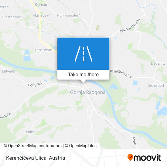 Kerenčičeva Ulica map