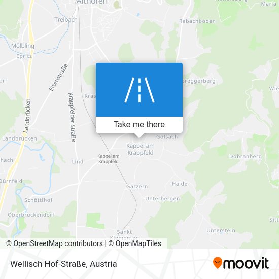 Wellisch Hof-Straße map
