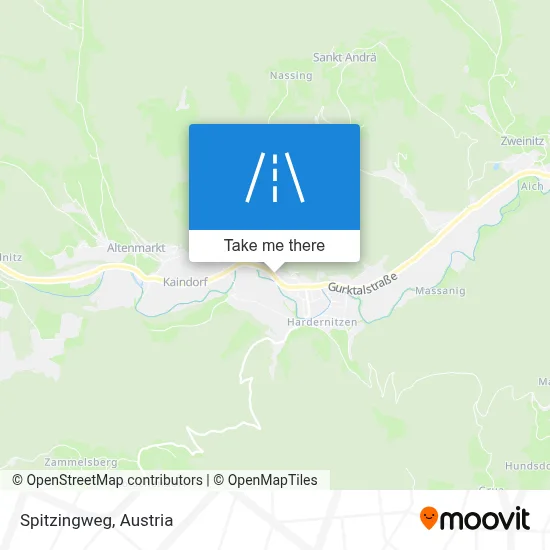 Spitzingweg map