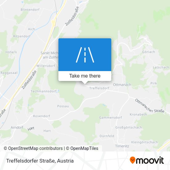Treffelsdorfer Straße map
