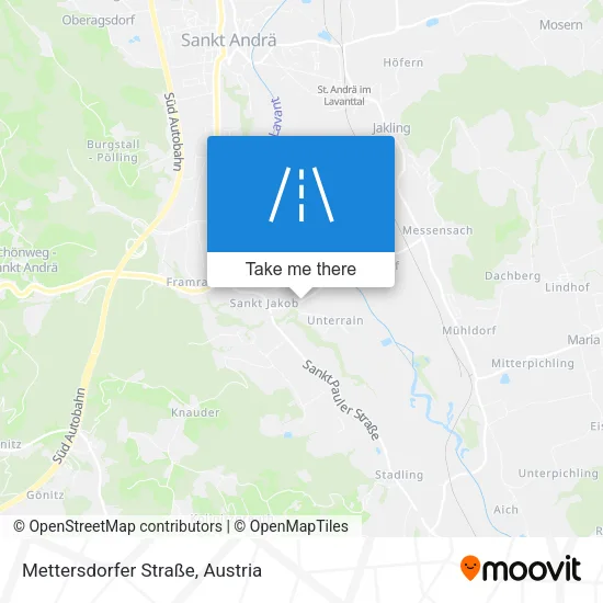 Mettersdorfer Straße map