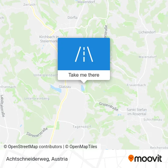 Achtschneiderweg map