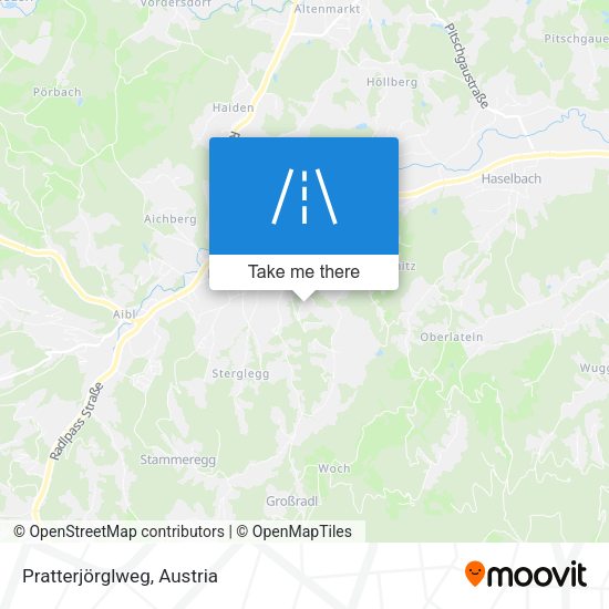 Pratterjörglweg map
