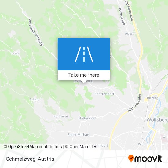 Schmelzweg map