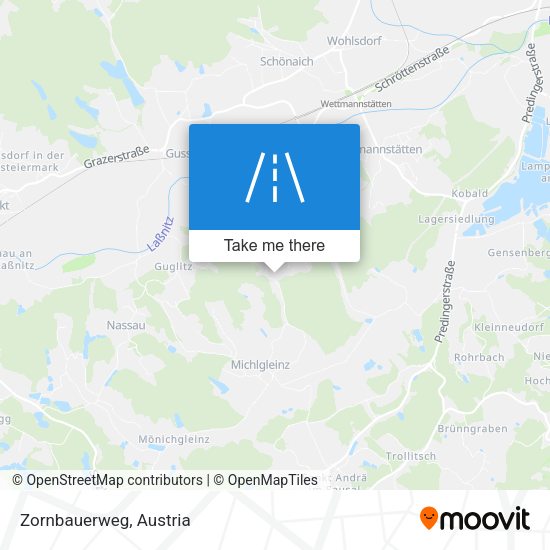 Zornbauerweg map