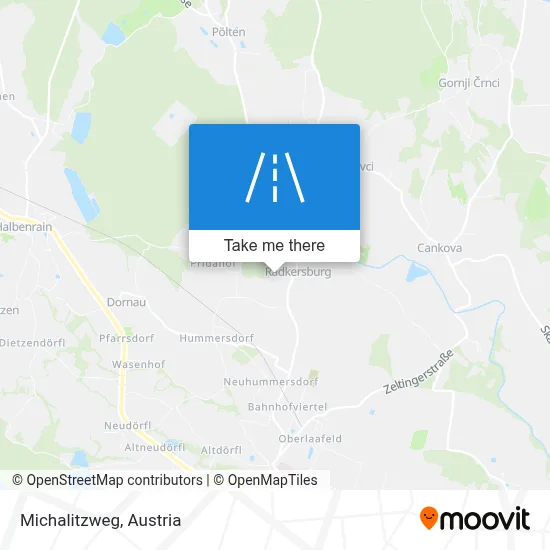 Michalitzweg map