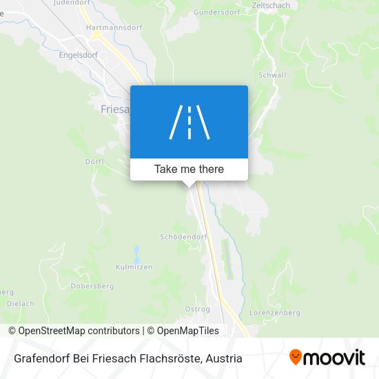 Grafendorf Bei Friesach Flachsröste map