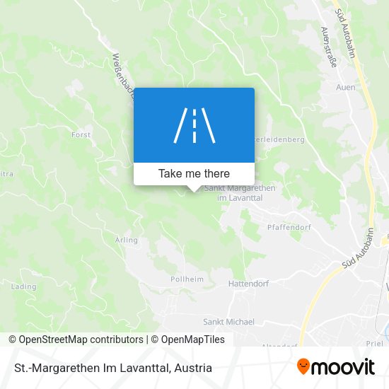 St.-Margarethen Im Lavanttal map