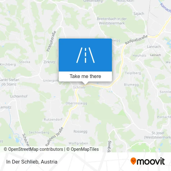 In Der Schlieb map