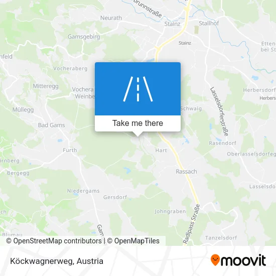 Köckwagnerweg map