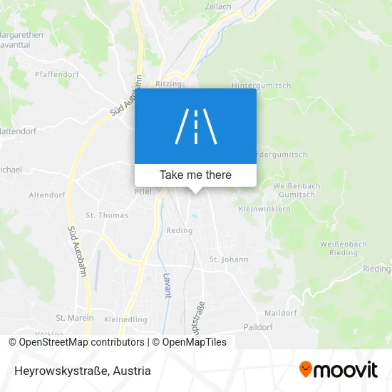 Heyrowskystraße map