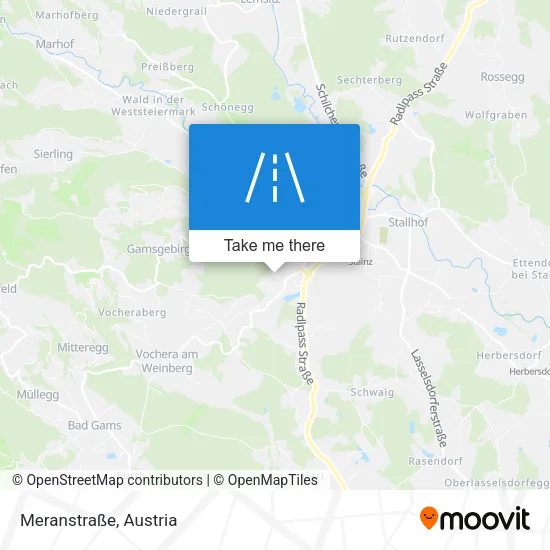 Meranstraße map
